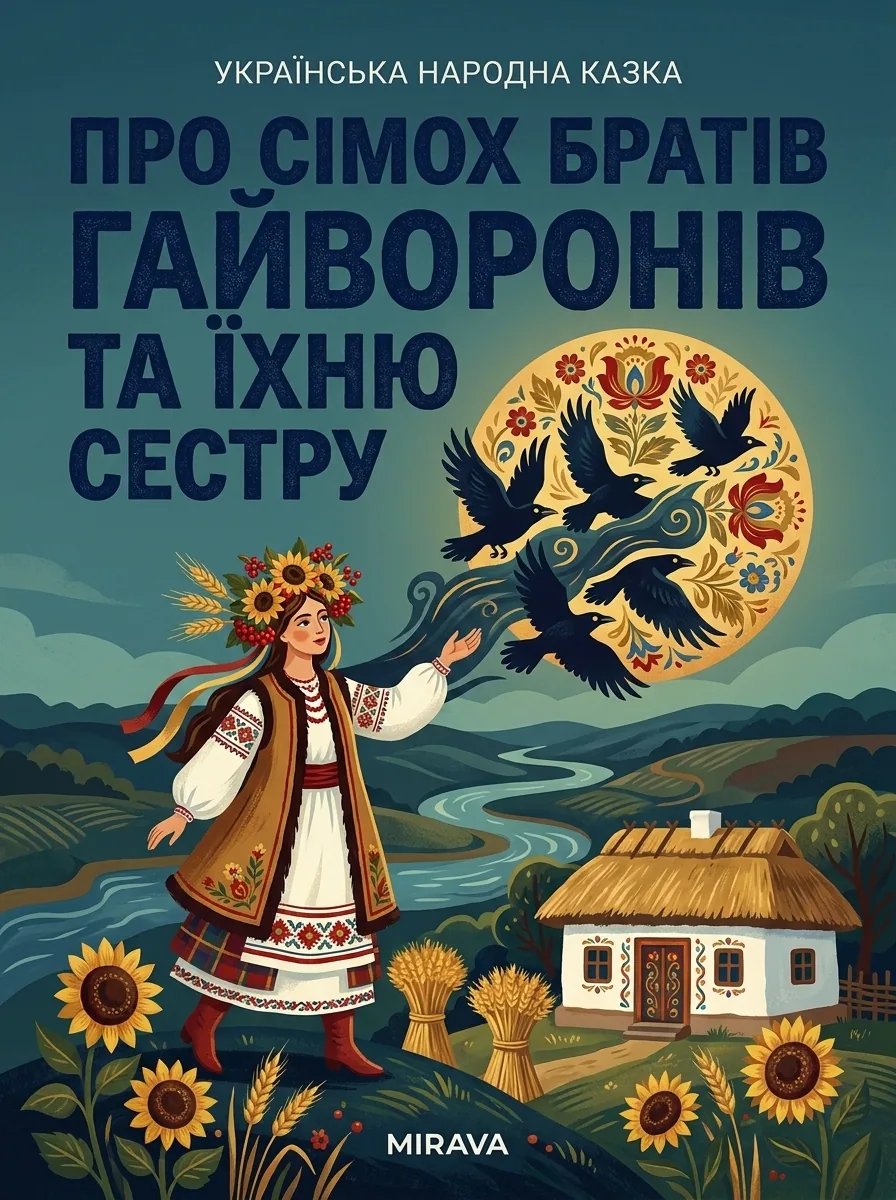 Про сімох братів гайворонів і їхню сестру