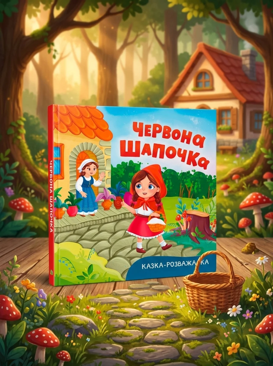 Казка-розважалка. Червона Шапочка — Дитяча література