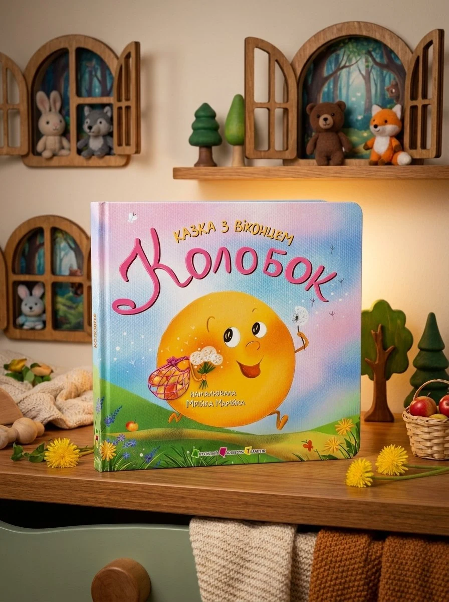 Казка з віконцем: Колобок — Мрійка Марійка, фото 2