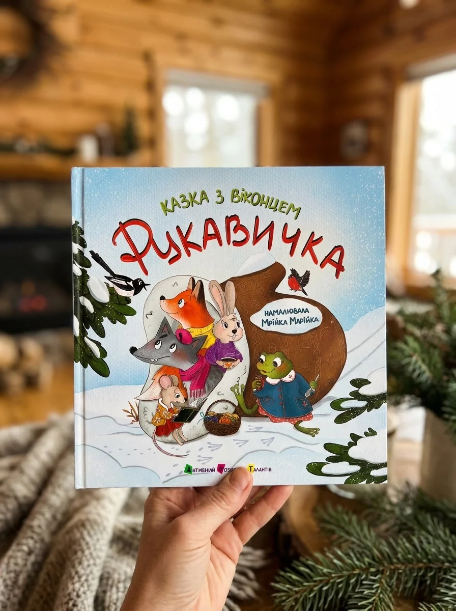 Казка з віконцем. Рукавичка — фото 2