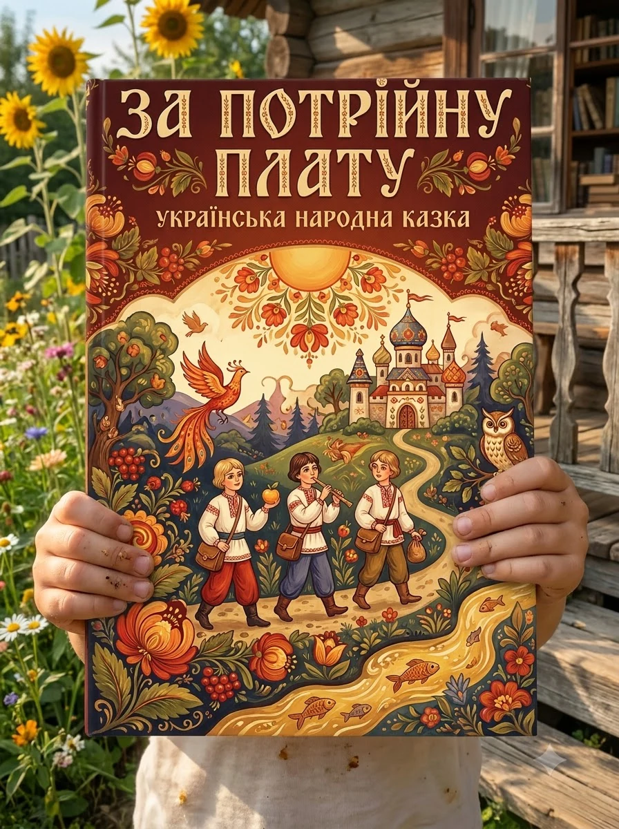 За потрійну плату — українська народна казка — Народні казки