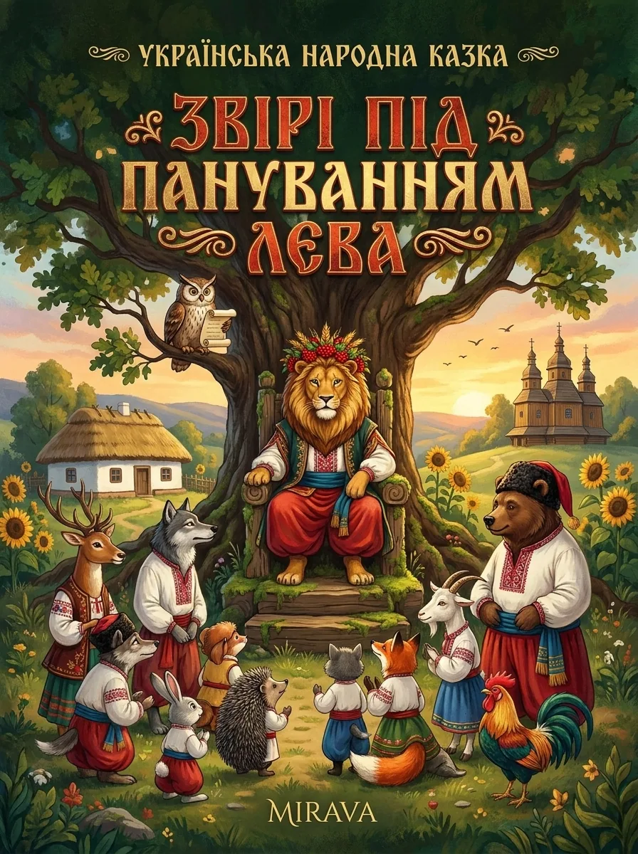 Казка «Звірі під пануванням лева»