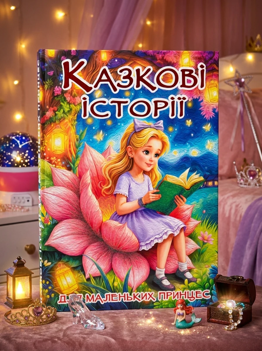 Казкові історії для маленьких принцес — Дитячі книги