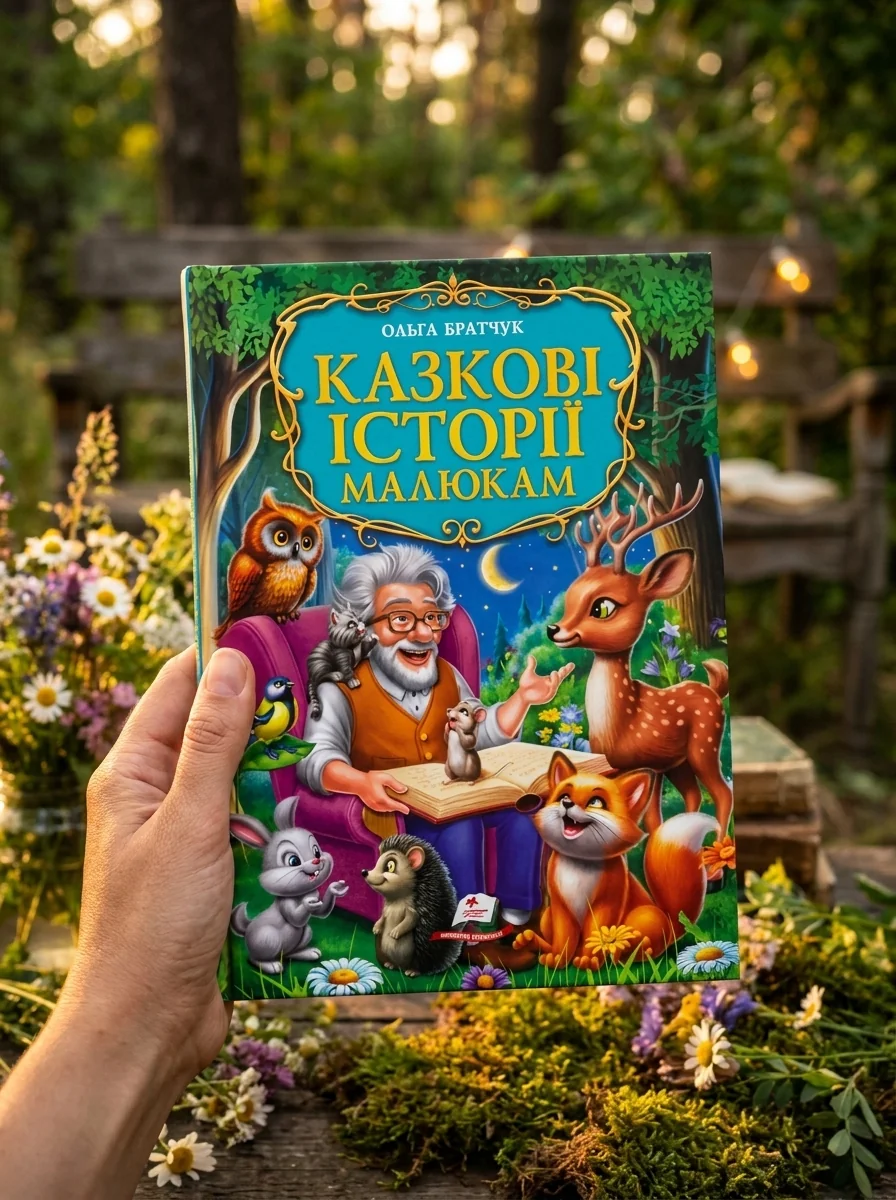 Казкові історії малюкам — Братчук О., обкладинка