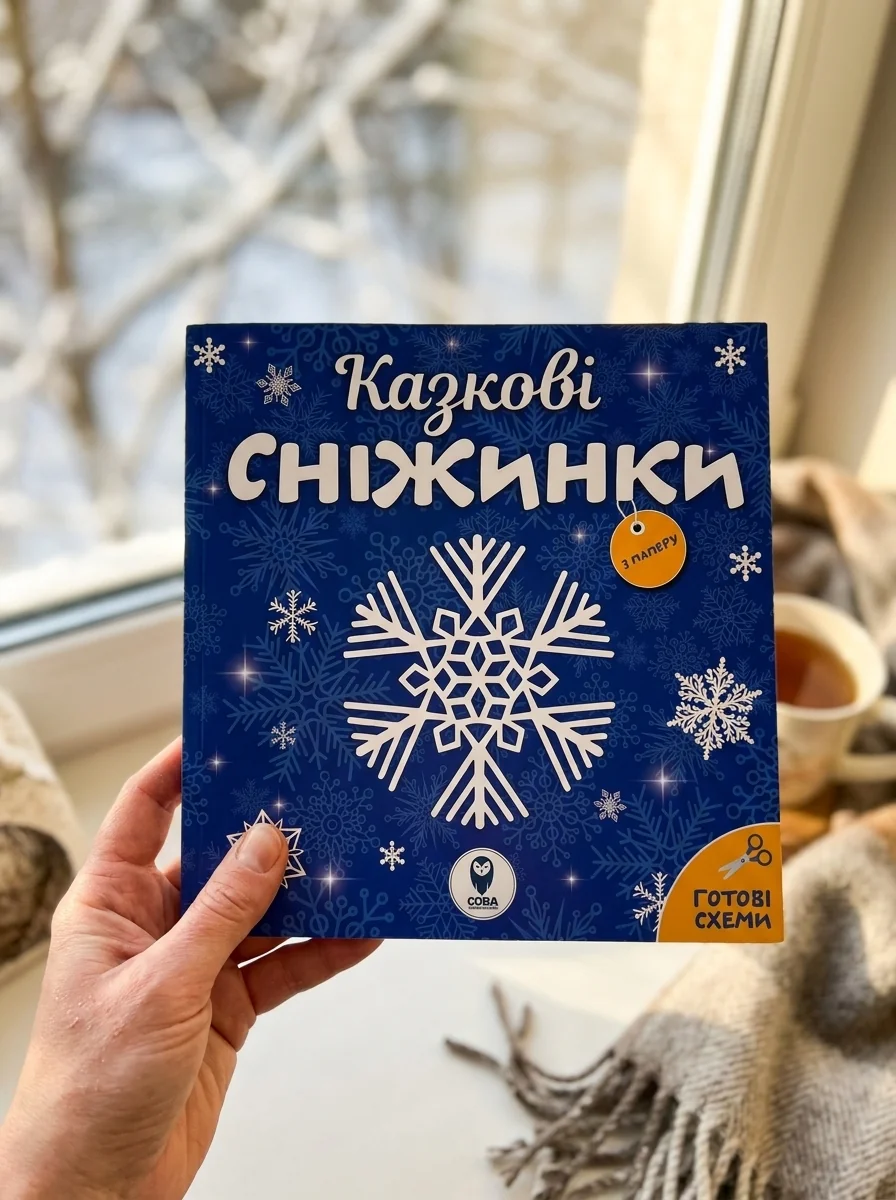 Казкові сніжинки. Готові схеми | купити книгу онлайн