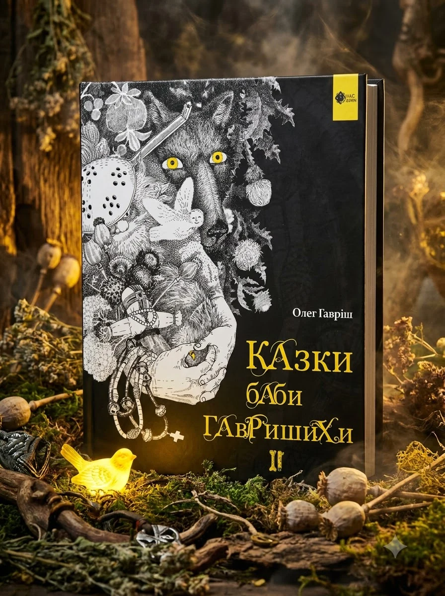 Казки баби Гавришихи 2 — Олег Гавріш, обкладинка