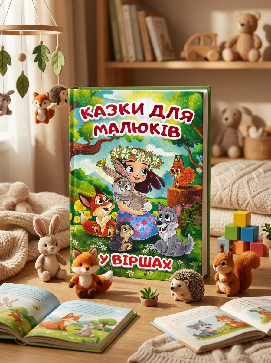 Казки для малюків у віршах — Навчальна література