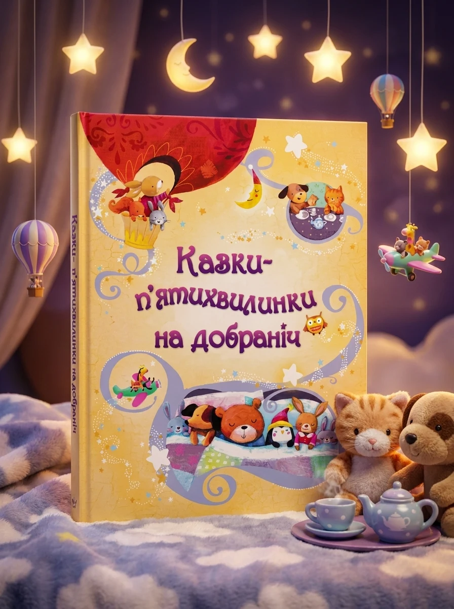 Казки-п’ятихвилинки на добраніч, фото 2