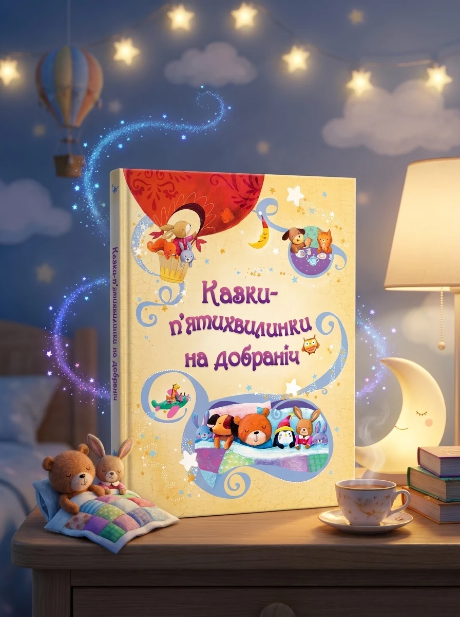 Казки-п’ятихвилинки на добраніч