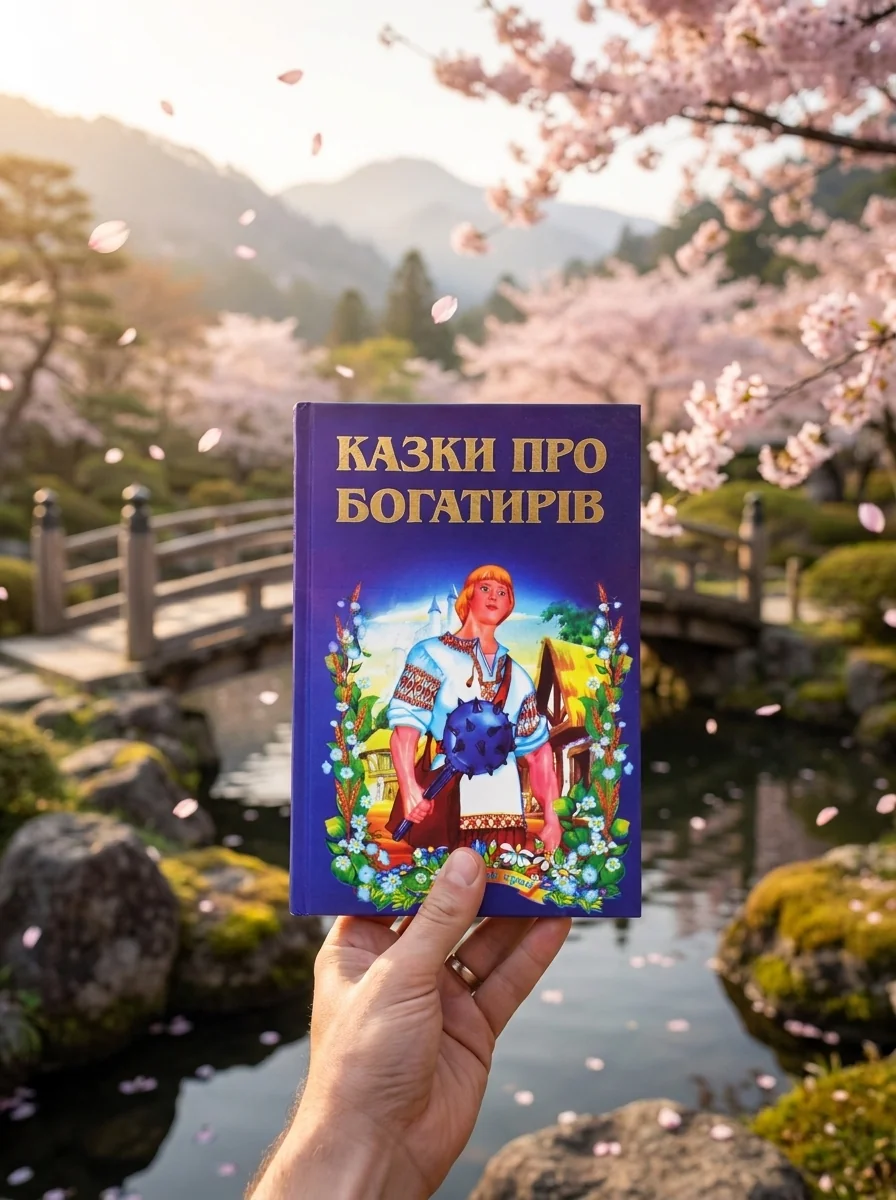 Казки про богатирів, обкладинка