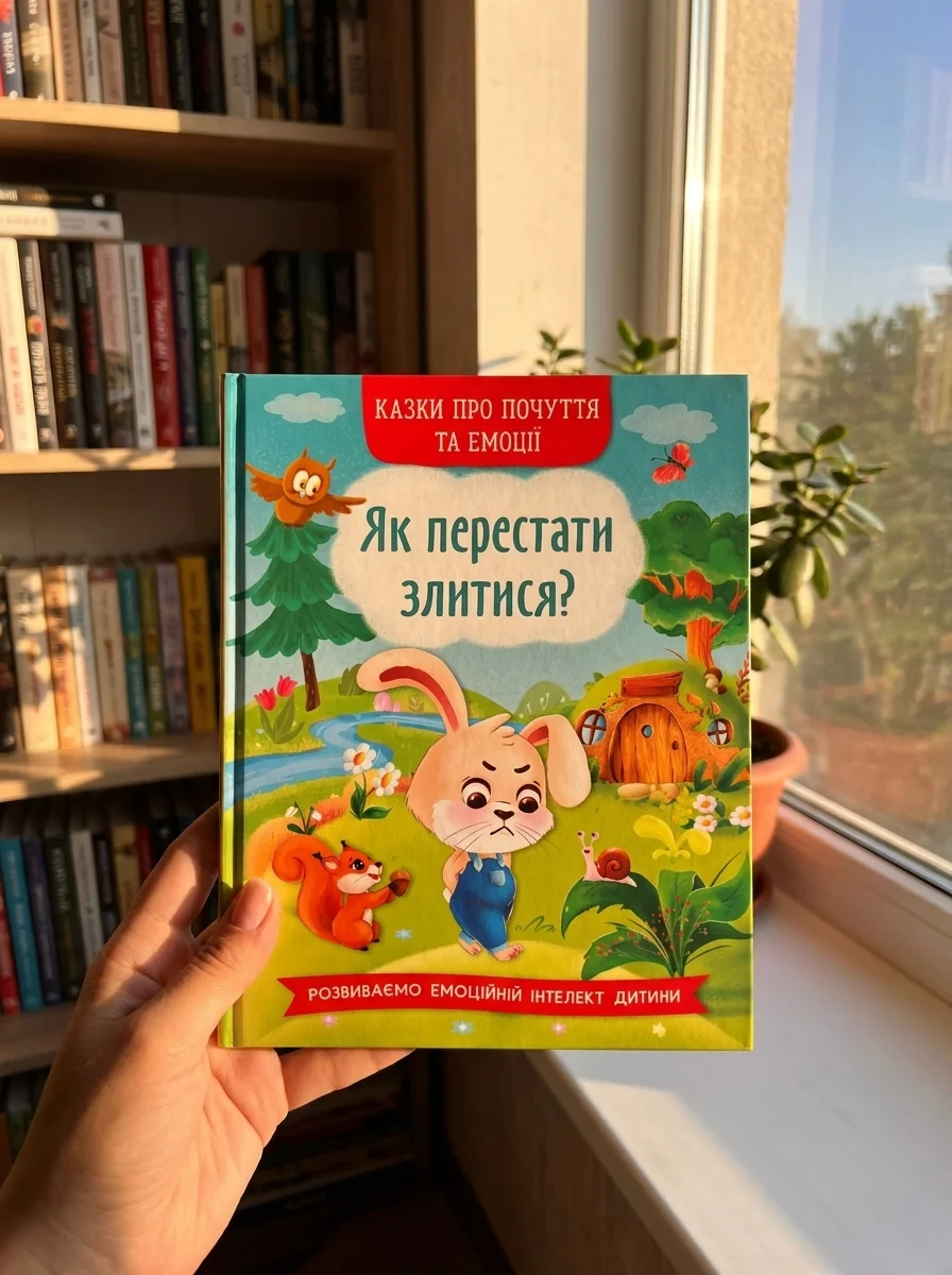Казки про почуття та емоції. Як перестати злитися? — Наука та психологія