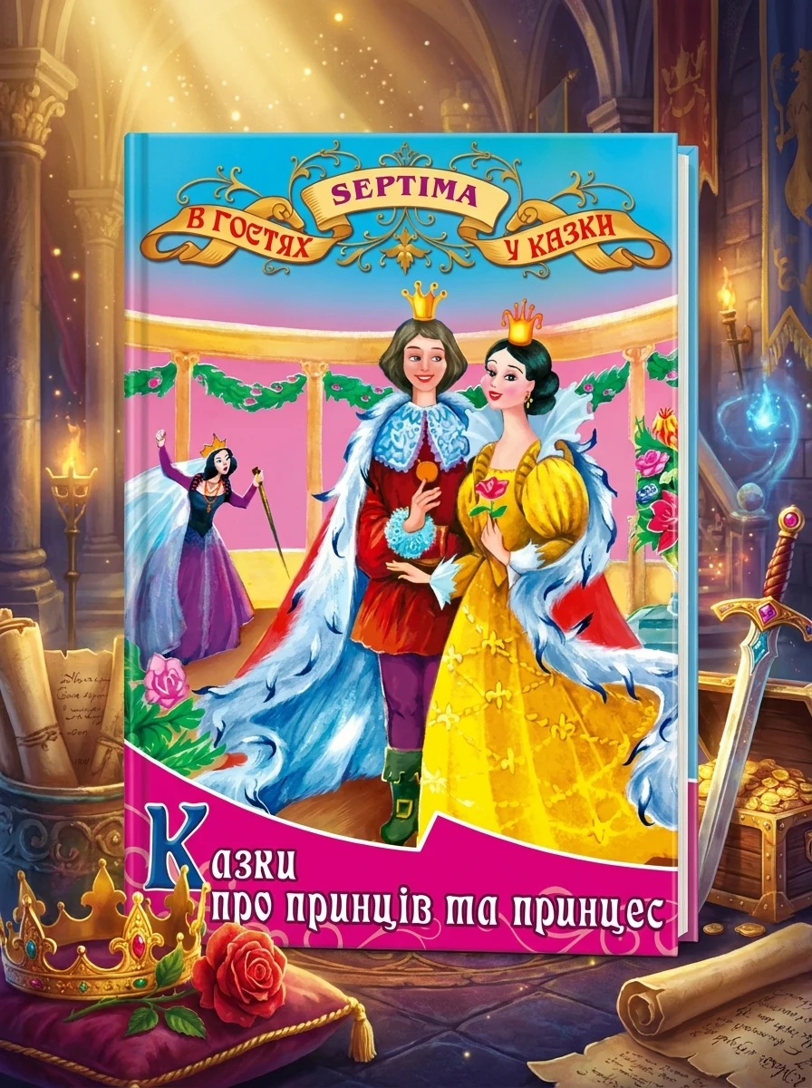 Казки про принців та принцес — Дитячі книги
