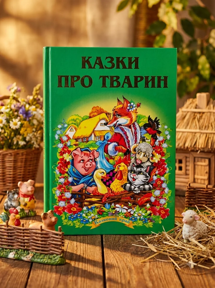 Казки про тварин, обкладинка