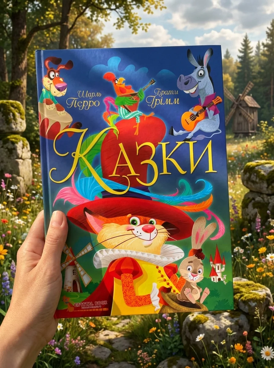 Казки. Шарль Перро. Брати Грімм — Брати Ґрімм, фото 2