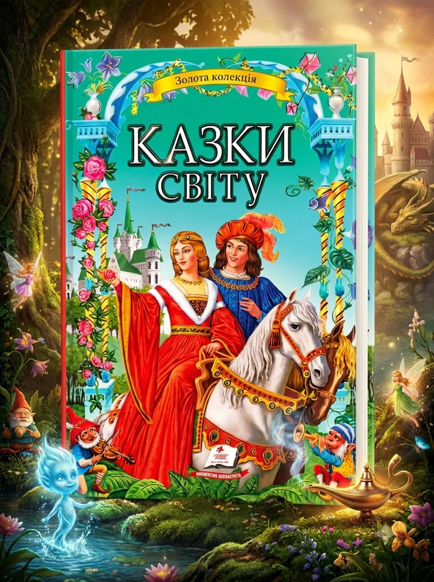 Казки світу. Золота колекція — Дитячі книги