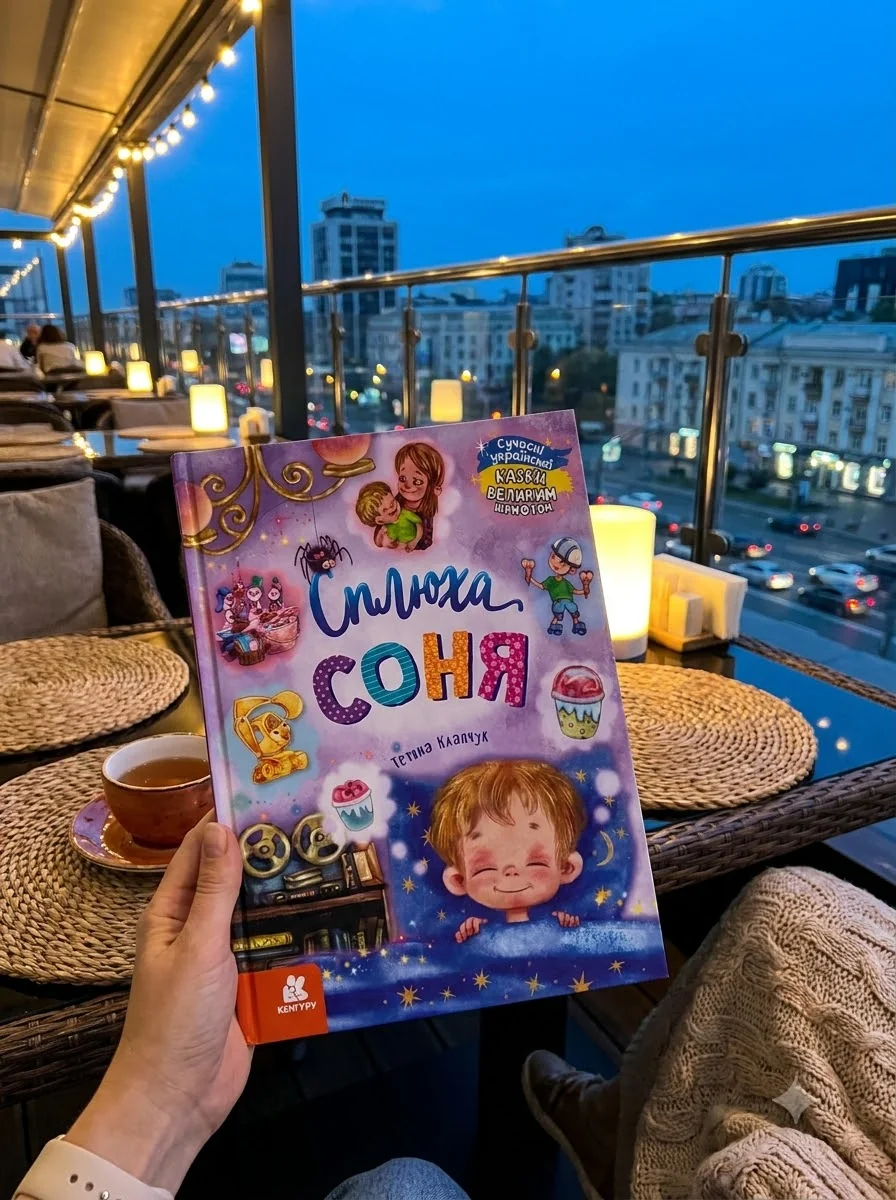 Казки великим шрифтом Сплюха Соня КН1558002У — Дитяча література