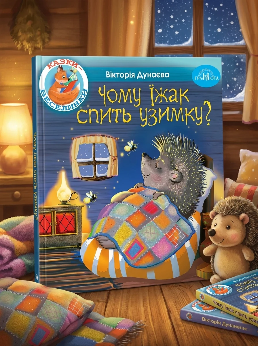 Казки-веселинки. Чому їжак спить узимку? — Дитяча література