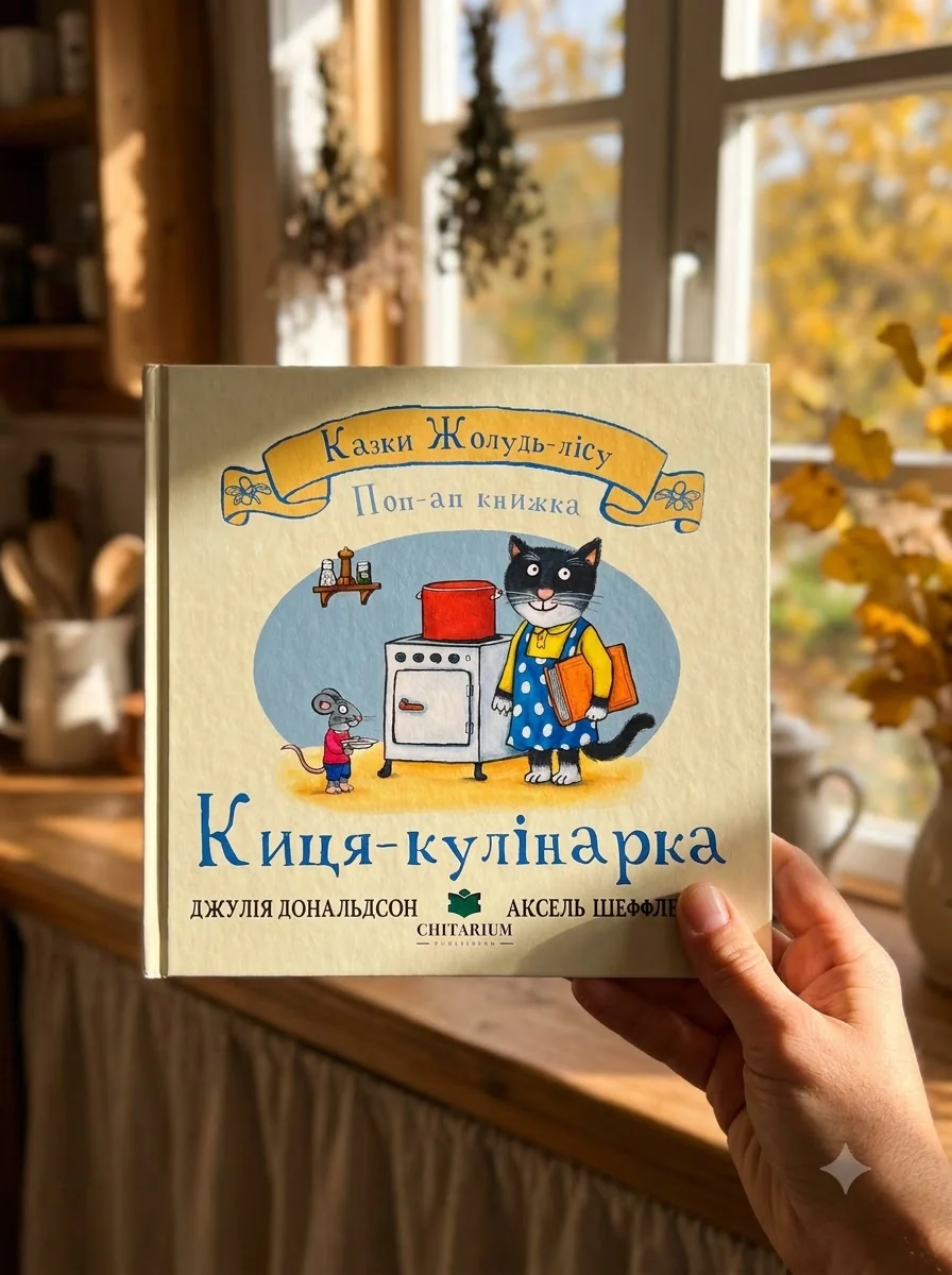 Казки Жолудь-лісу. Киця-кулінарка — фото 2