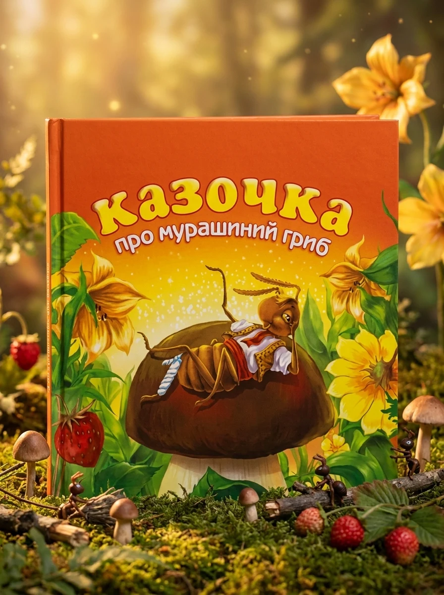 Казочка про мурашиний гриб — Дитяча література
