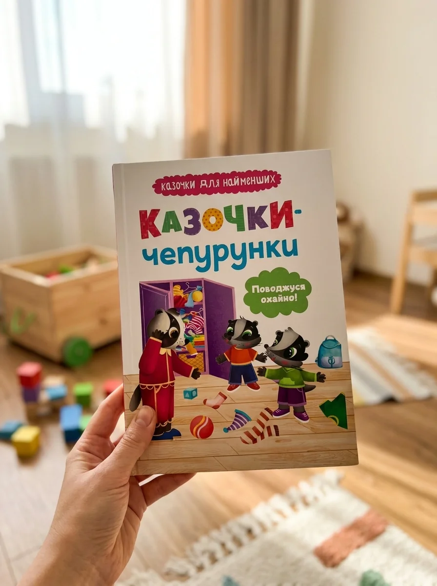 Казочки для найменших.  Казочки-чепурунки. Поводжуся охайно! — Дитяча література