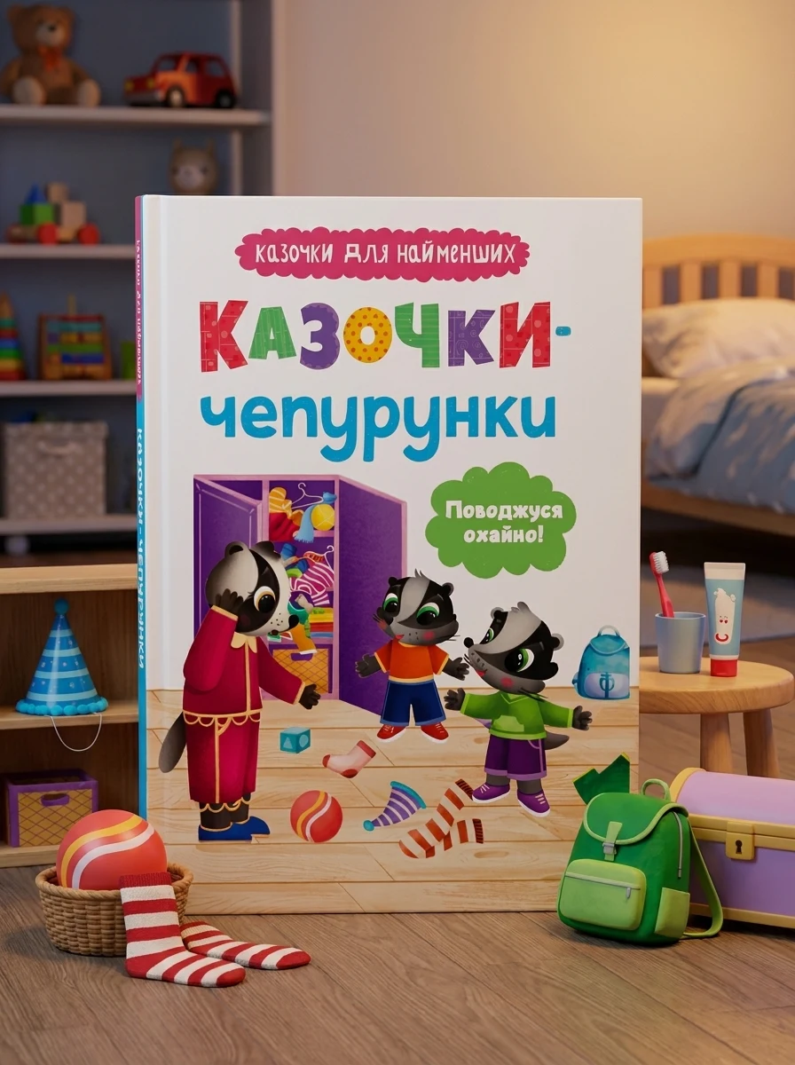 Казочки для найменших.  Казочки-чепурунки. Поводжуся охайно! — фото 2