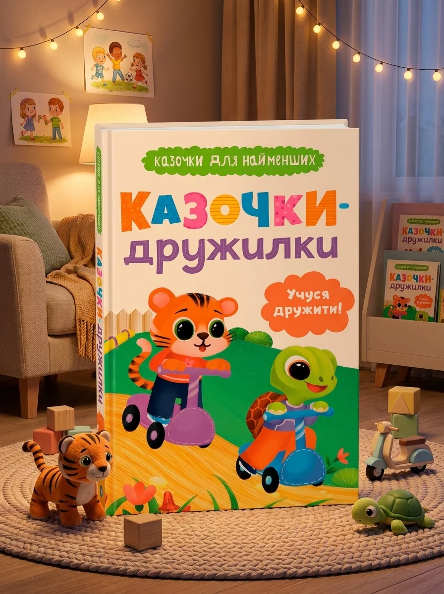 Казочки для найменших. Казочки-дружилки. Учуся дружити! — Дитяча література