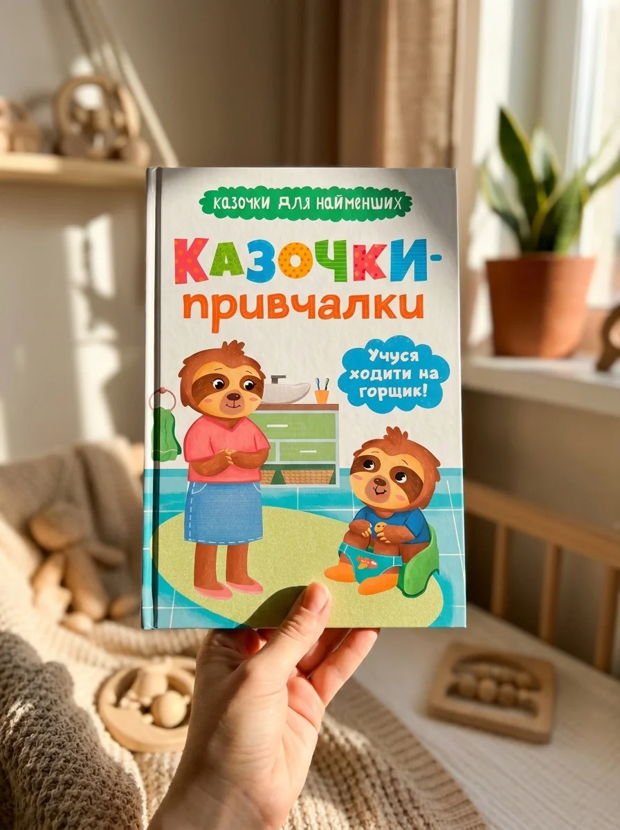 Казочки для найменших. Казочки-привчалки. Учуся ходити на горщик — Дитяча література