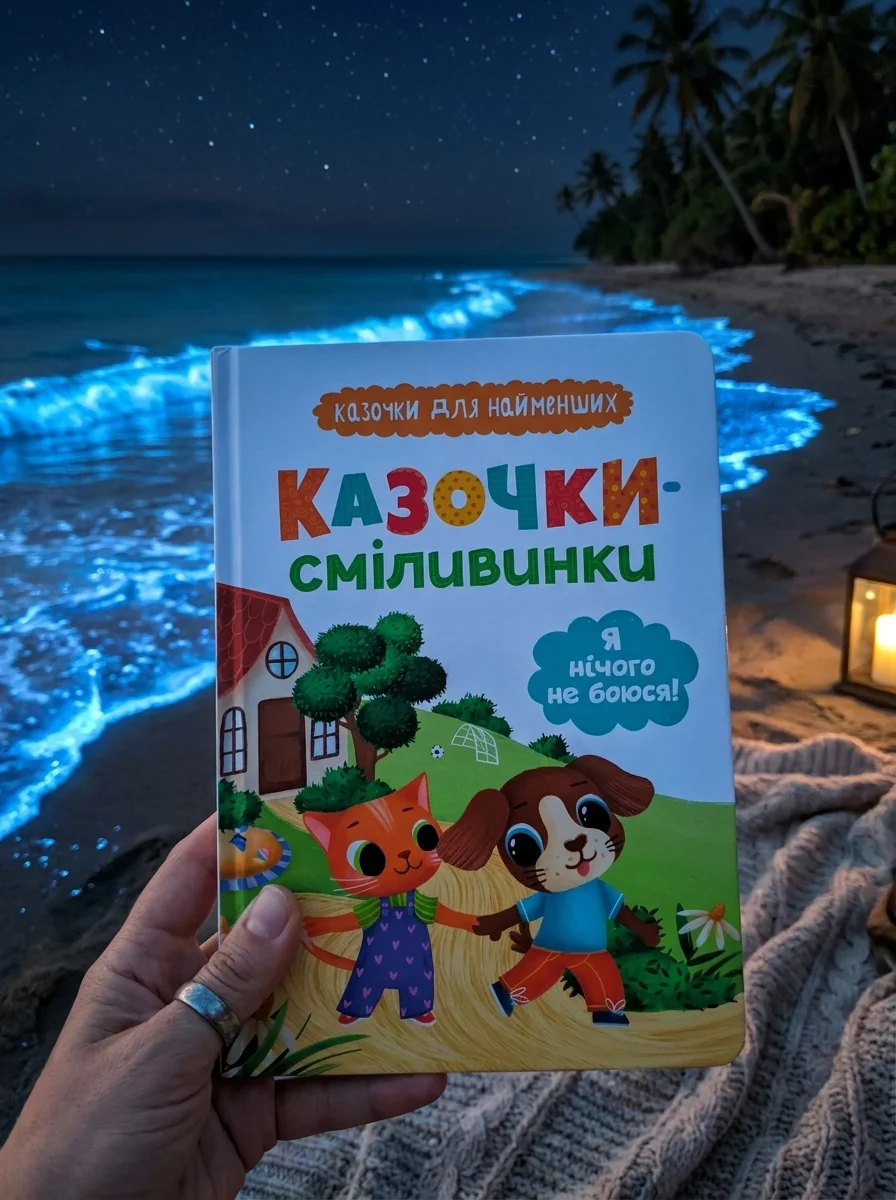 Казочки для найменших Книга Казочки-сміливинки Я нічого не боюся!, обкладинка