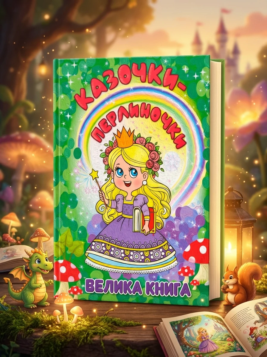 Казочки-перлинки. Велика книга — Дитячі книги