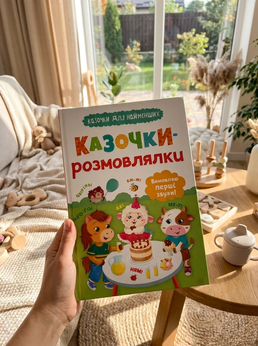 Казочки-розмовлялки. Вимовляю перші звуки! — фото 2
