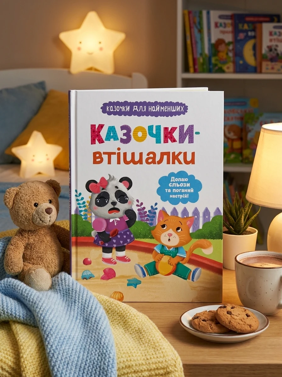 Казочки-втішалки. Долаю сльози та поганий настрій! — Дитяча література