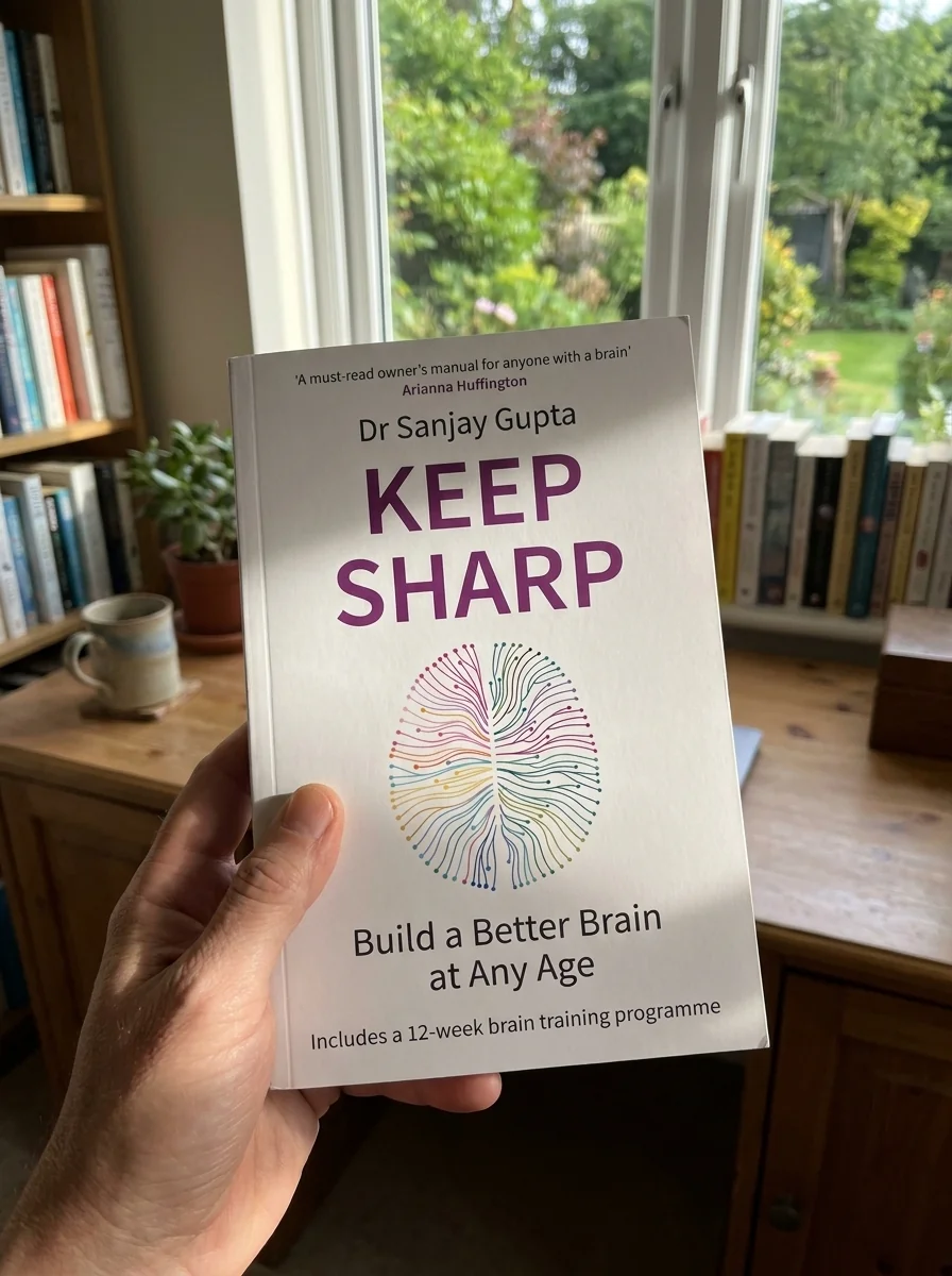 Keep Sharp: Build a Better Brain at Any Age — Санджай Ґупта, обкладинка