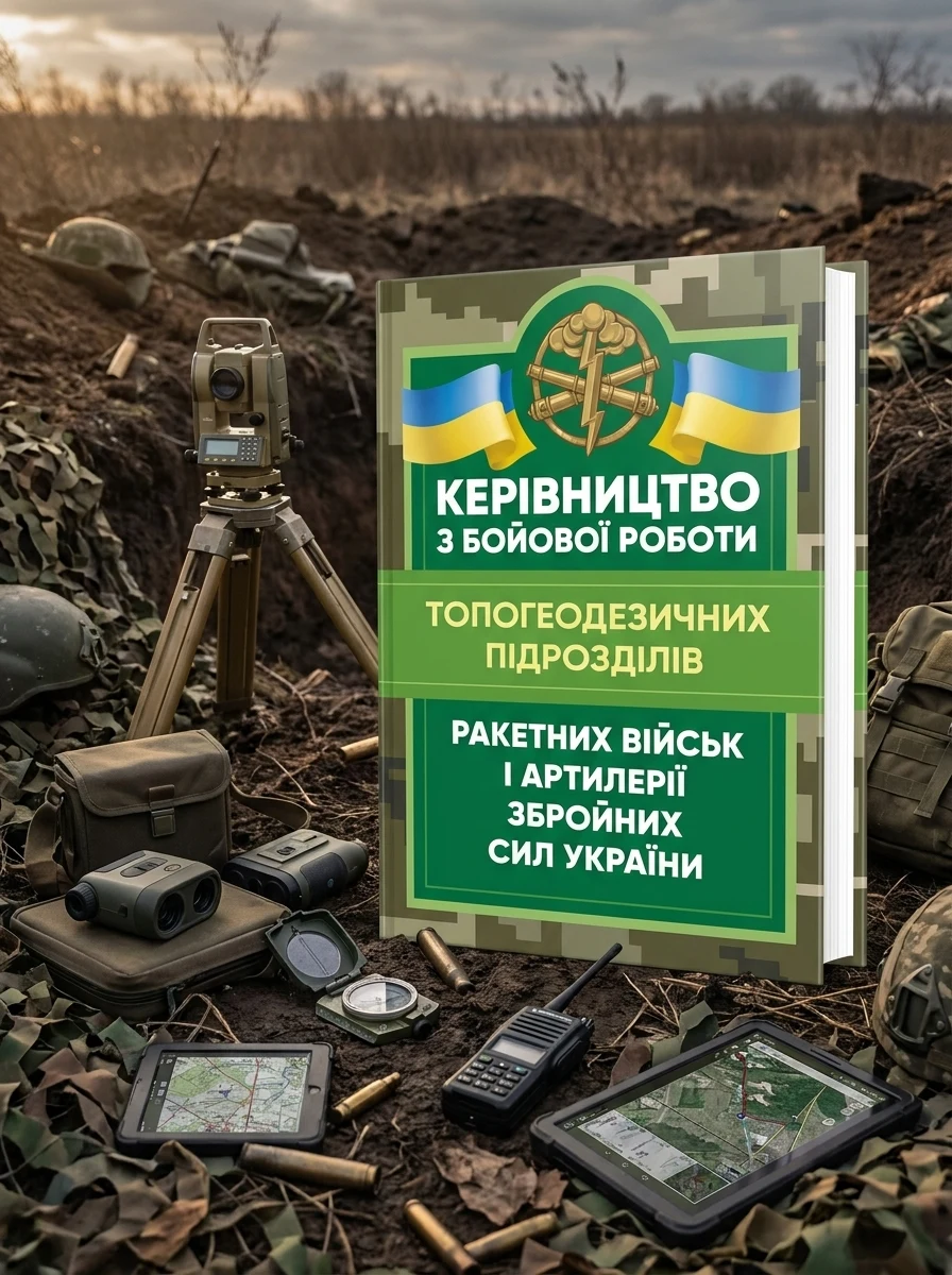 Керівництво з бойової роботи топогеодезичних підрозділів ракетних військ і артилерії Збройних Сил України — фото 2