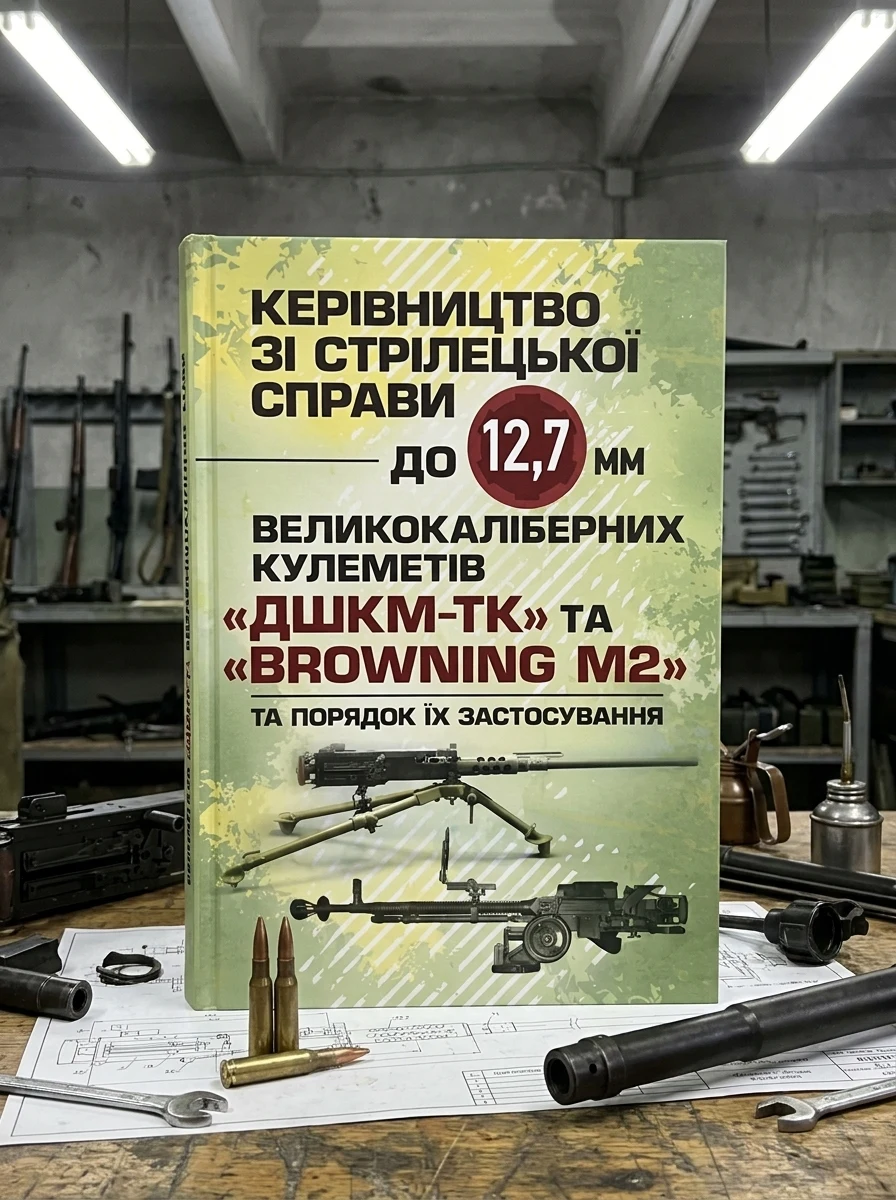 Керівництво зі стрілецької справи до 12,7 мм до великокаліберних кулеметів «ДШКМ-ТК» та «BROWNING M2» — фото 2