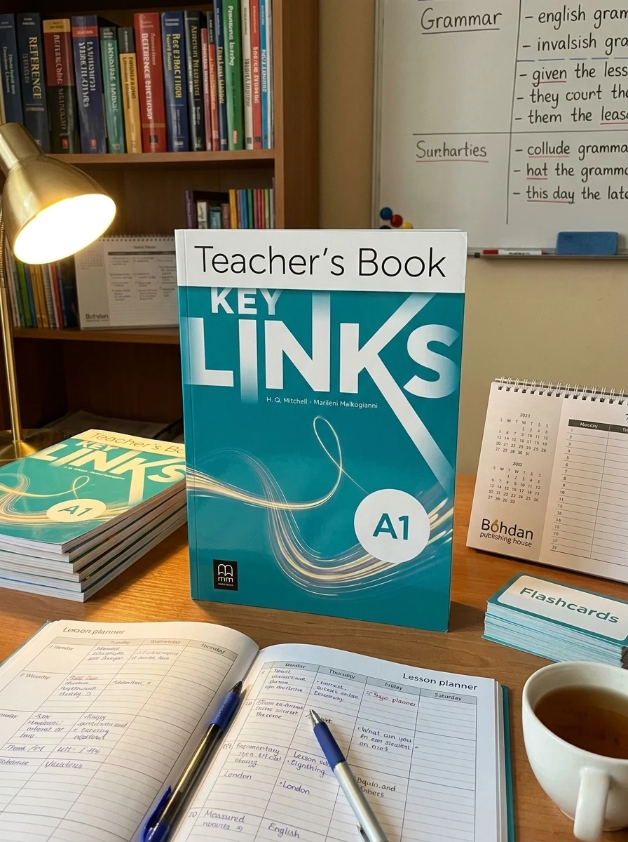 Key Links A1 Teacher's Book — Вивчення мов