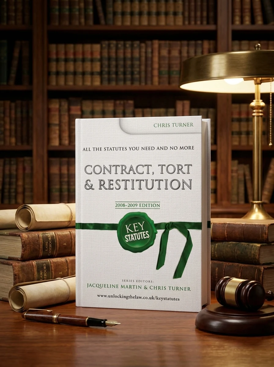 Key Statutes. Contract, Tort & Restitution — Бізнес та саморозвиток