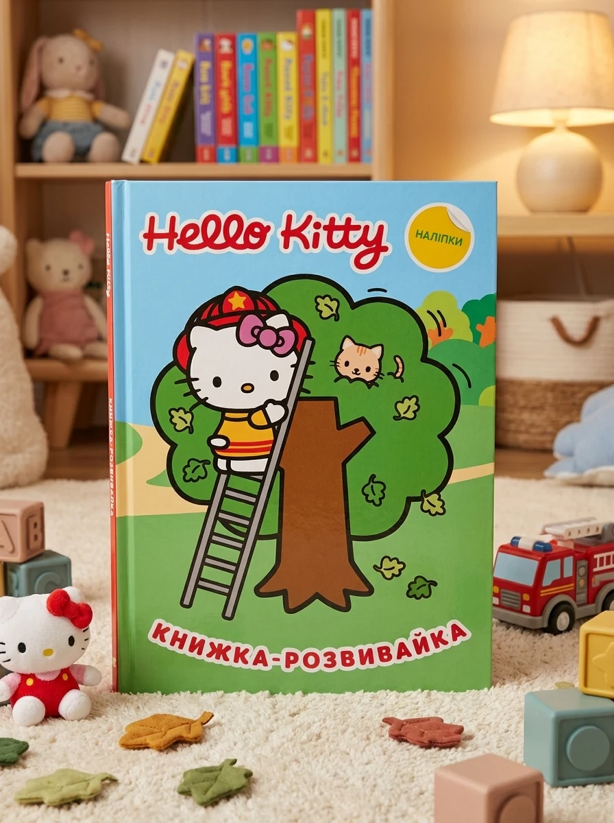 Хеллоу Кітті. Книжка-розвивайка — фото 2