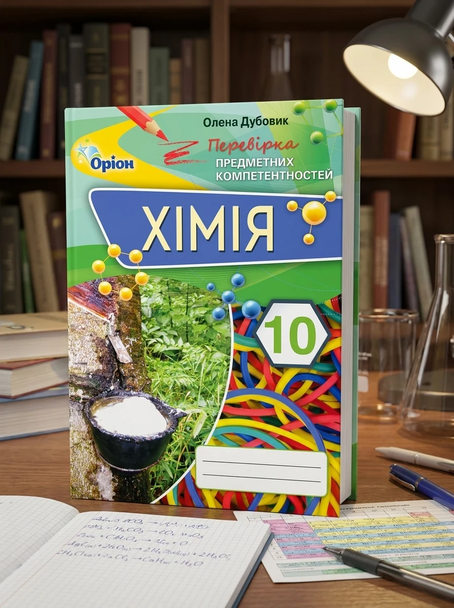 Хімія 10 клас. Перевірка предметних компетентностей — Вивчення мов