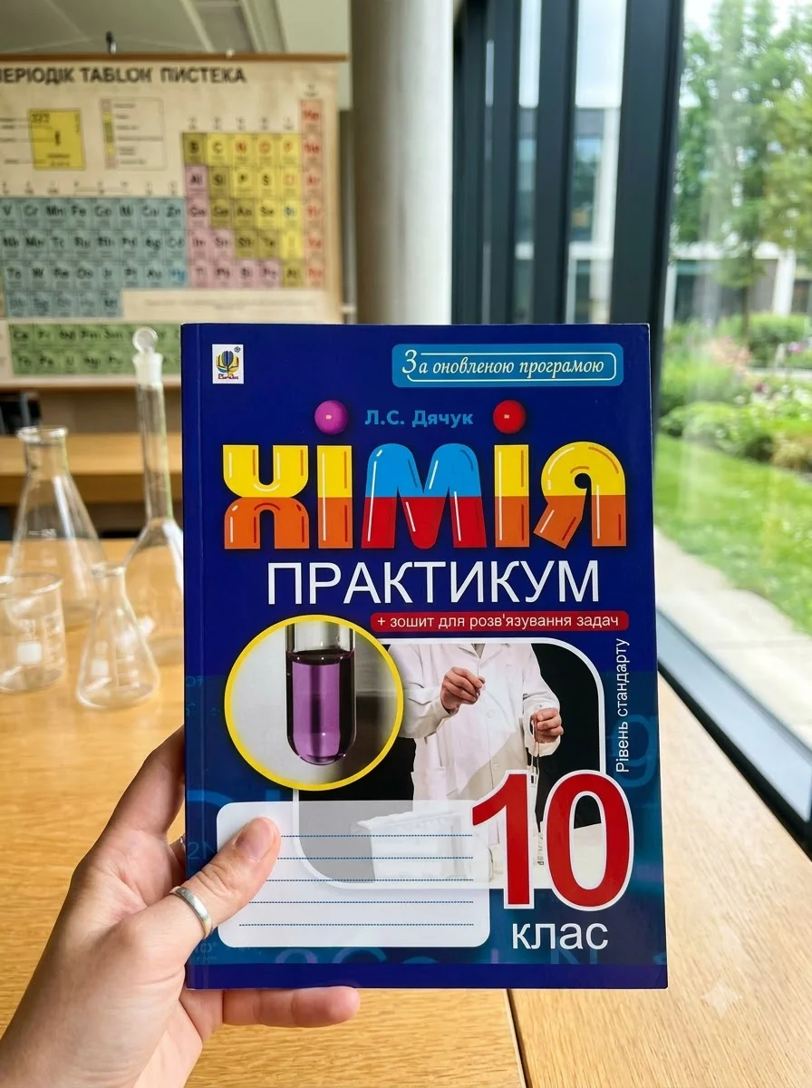 Хімія. 10 клас. Практикум. Рівень стандарту — Вивчення мов