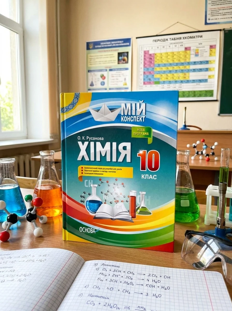 Хімія. 10 клас — Вивчення мов