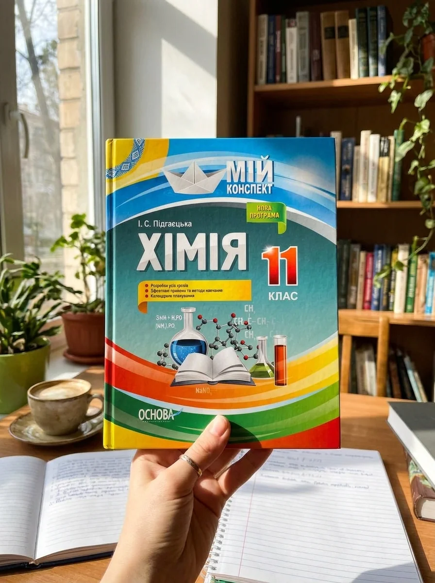 Хімія. 11 клас — Ірина Підгаєцька, обкладинка