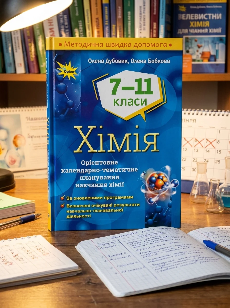 Хімія 7-11 класи. Орієнтовне календарно-тематичне планування — Вивчення мов