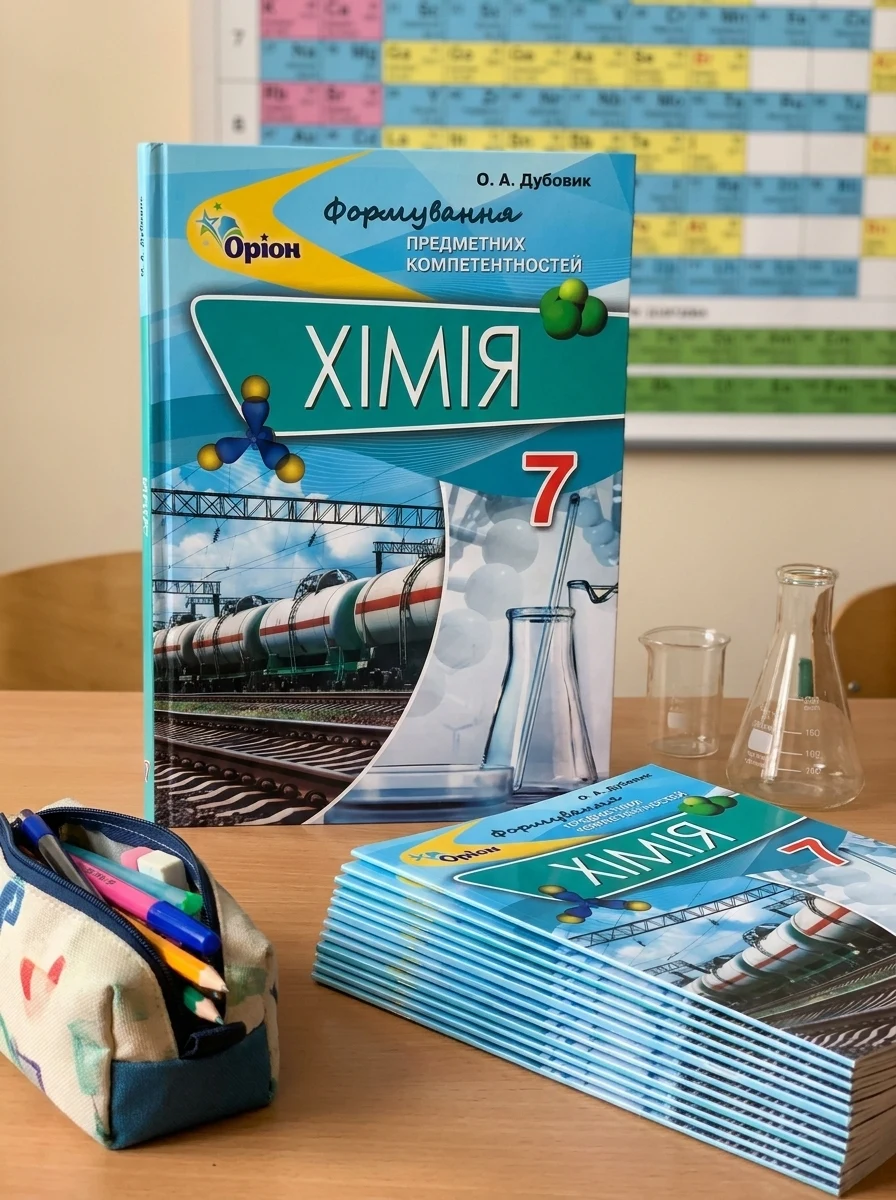 Хімія. 7 клас. Формування предметних компетентностей. Збірник тестових завдань — Вивчення мов