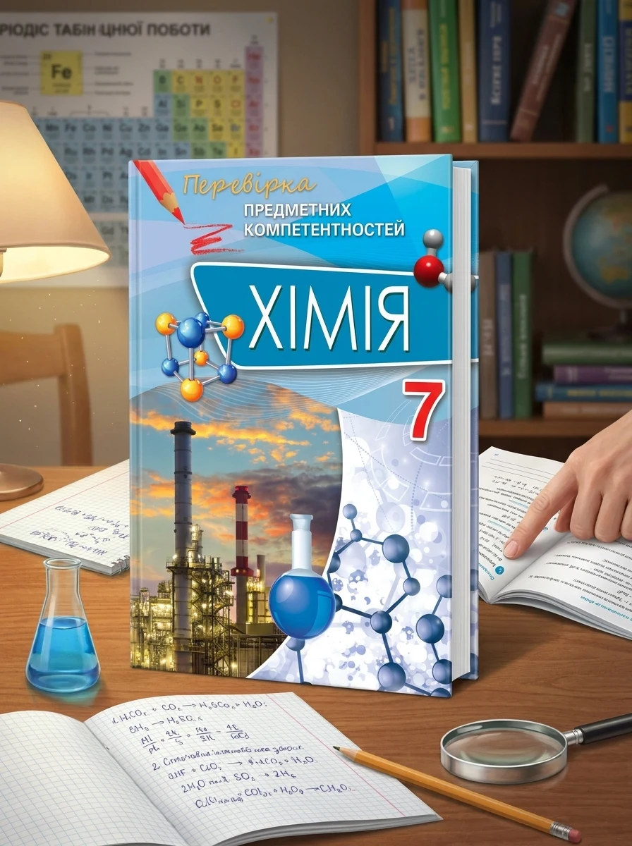 Хімія. 7 клас. Перевірка предметних компетентностей. Збірник завдань для оцінювання навчальних досягнень — Вивчення мов