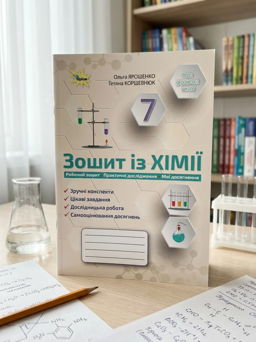 Хімія. 7 клас. Робочий зошит