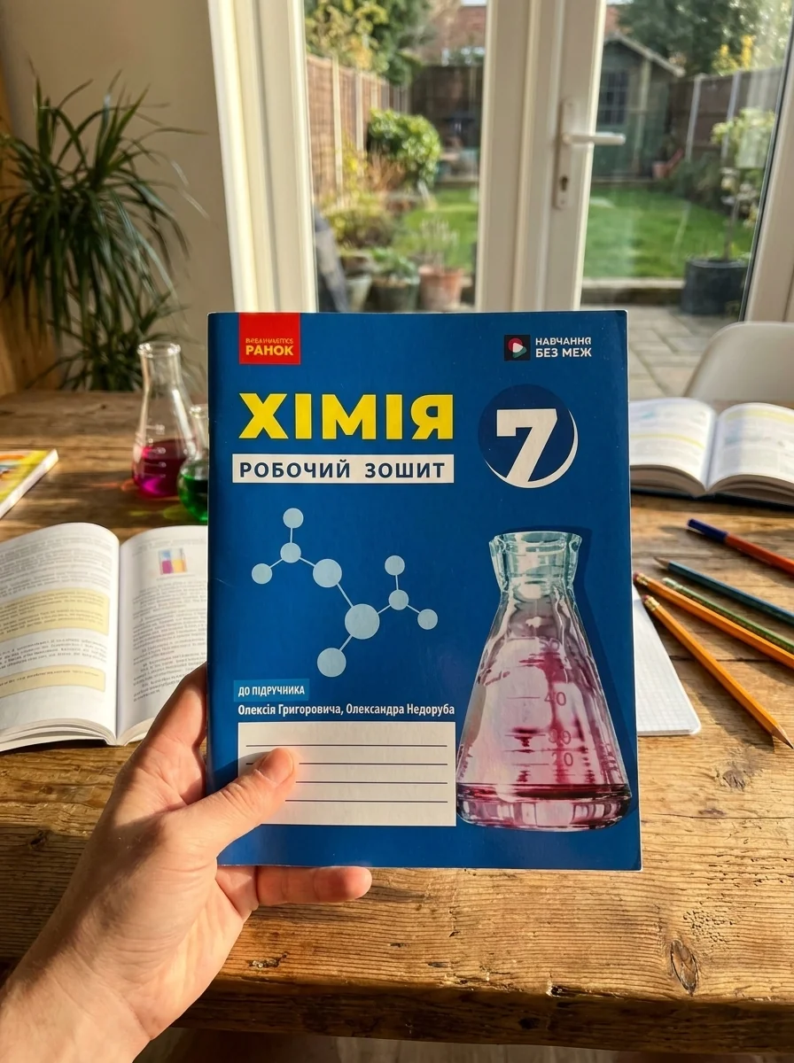 Хімія. 7 клас. Робочий зошит — Вивчення мов