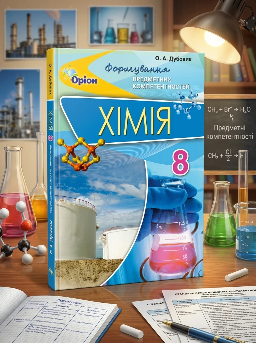 Хімія 8 клас. Формування предметних компетентностей — Вивчення мов