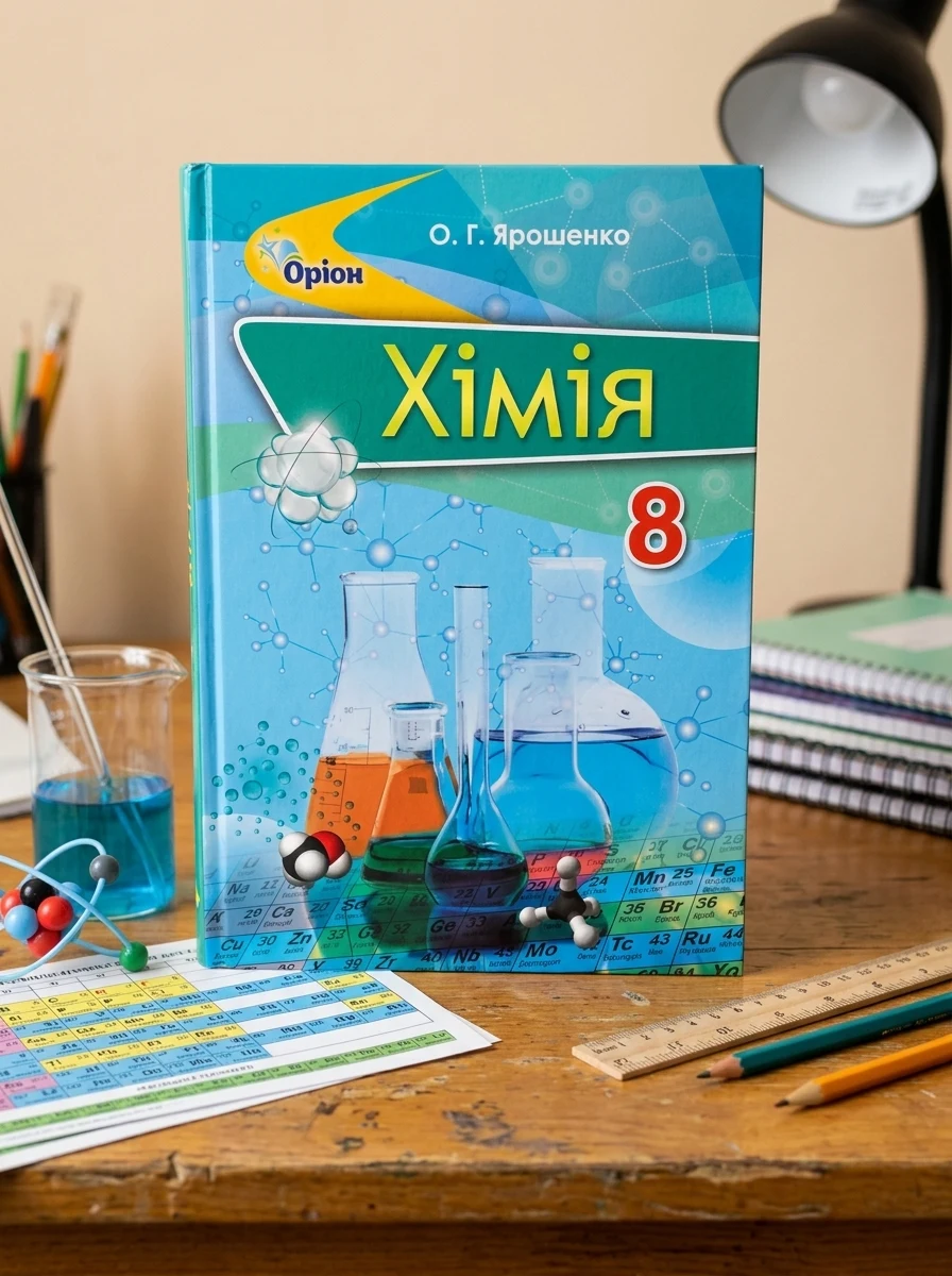 Хімія 8 клас, Ольга Ярошенко, 2021 — Вивчення мов