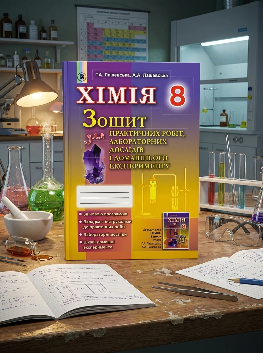 Хімія 8 клас. Зошит для практичних робіт та лабораторних досліджень — Вивчення мов