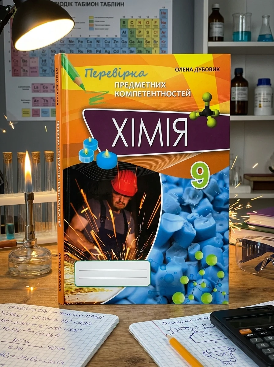 Хімія 9 клас. Перевірка предметних компетентностей — Вивчення мов